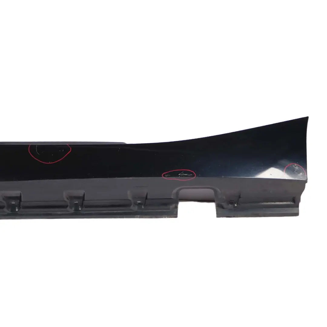 BMW Z4 E85 E86 Right O/S Sill Strip Skirt Kick Panel Carbonschwarz Black - 416