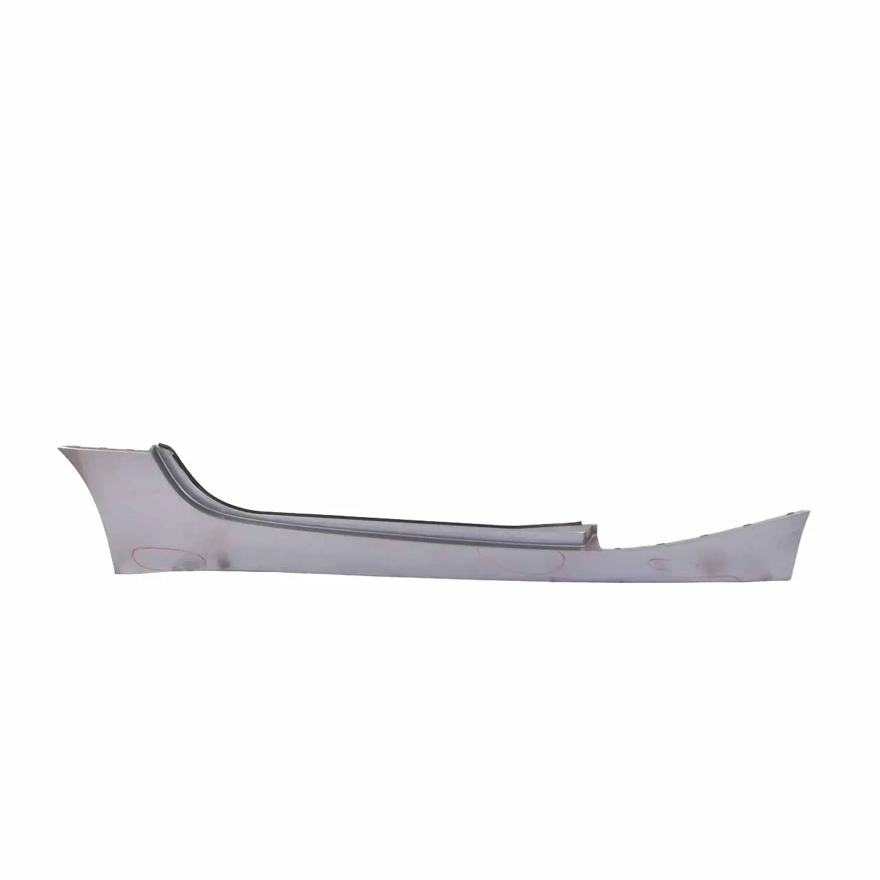 BMW Z4 E85 Side Skirt Right O/S Sill Strip Kick Panel Silbergrau Silver Grey A08