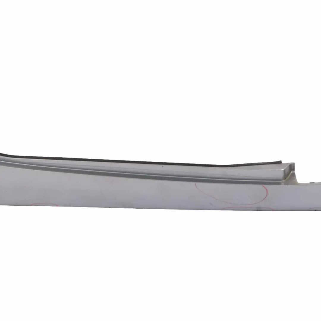 BMW Z4 E85 Side Skirt Right O/S Sill Strip Kick Panel Silbergrau Silver Grey A08