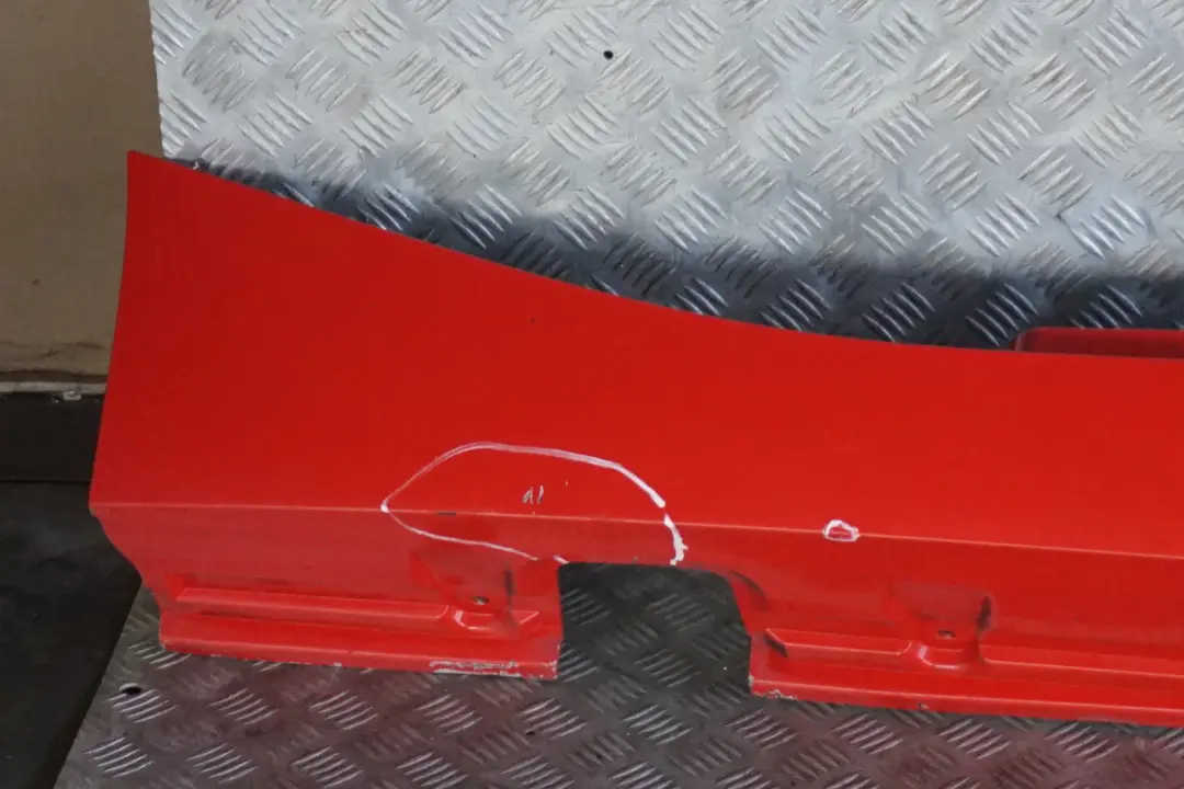 BMW Z4 E85 E86 Izquierda Sill Tira Faldon Lateral Panel Hellrot Rojo Brillante