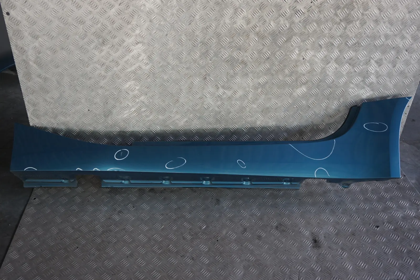 BMW Z4 Series E85 E86 Left N/S Sill Strip Side Skirt Panel Maledivenblau Blue