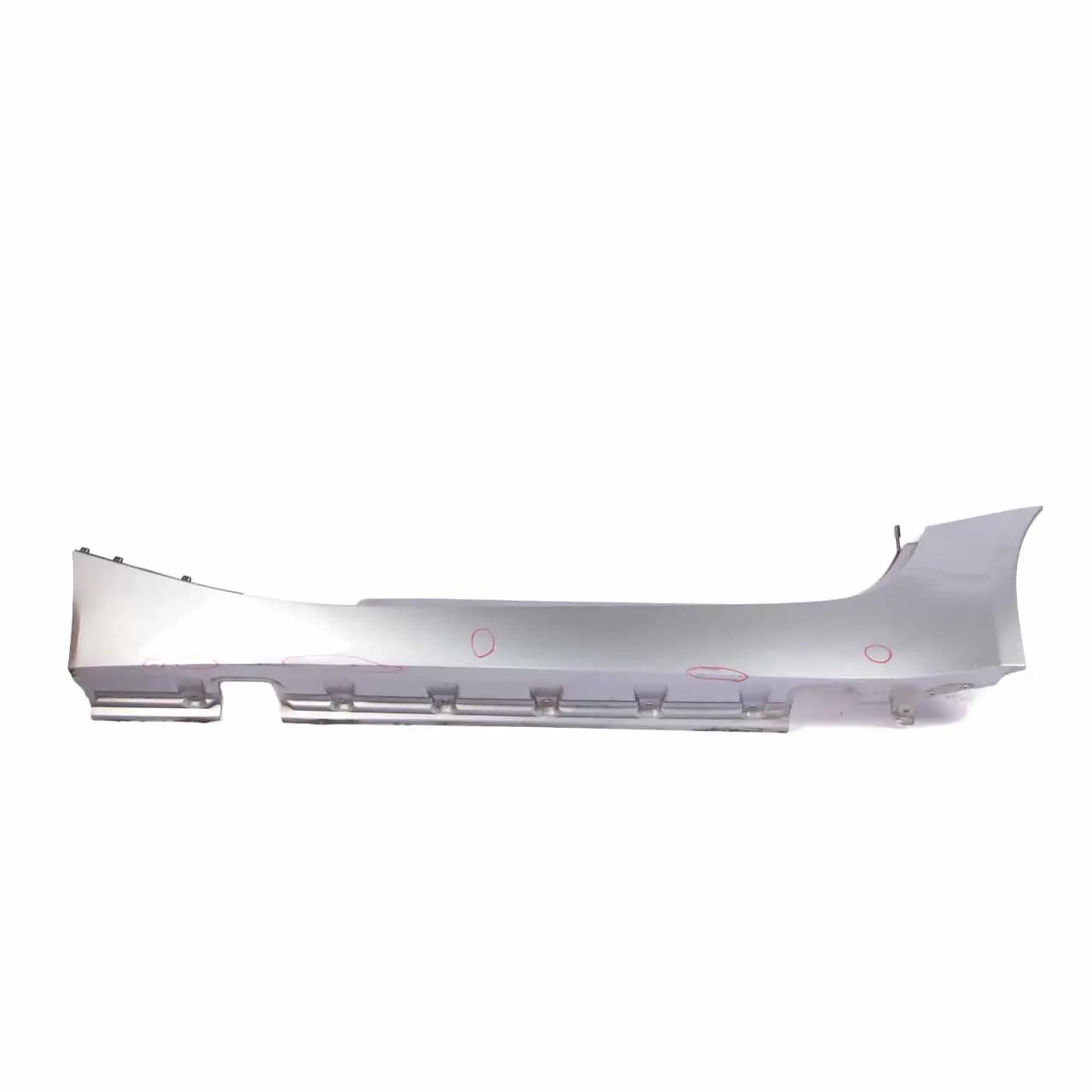 BMW Z4 E85 Side Skirt Left N/S Sill Strip Panel Silbergrau Silver Grey - A08