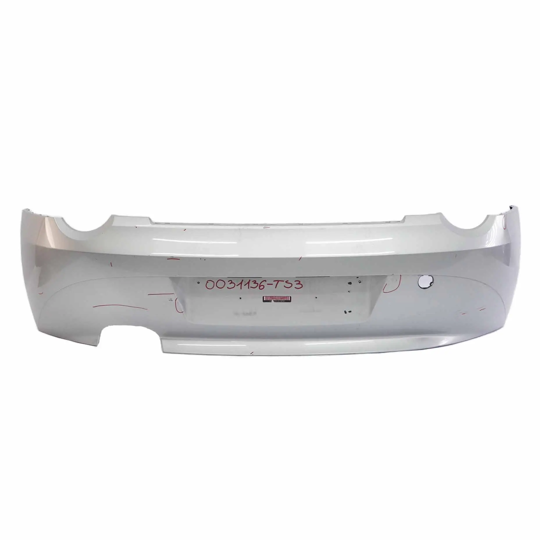 BMW Z4 E85 Convertible Rear Bumper Trim Panel Titansilber Silver Metallic - 354