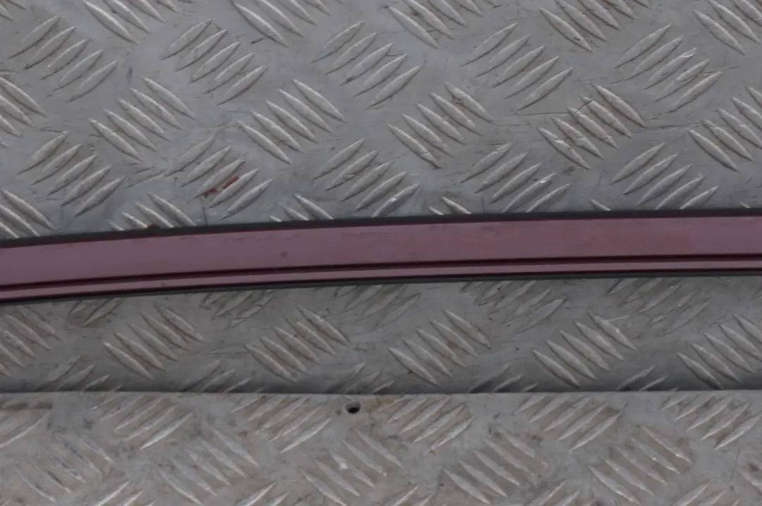 BMW 5 Series E60 Left Roof Moulding Railing Gutter Rail N/S Barberarot Red