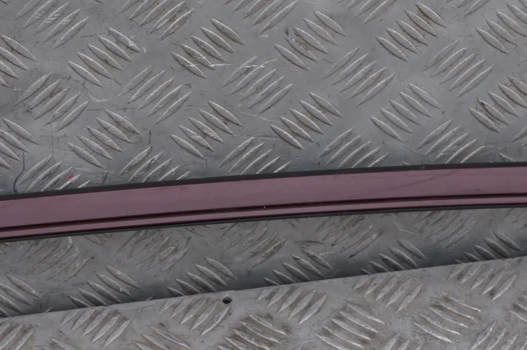 BMW 5 Series E60 Left Roof Moulding Railing Gutter Rail N/S Barberarot Red