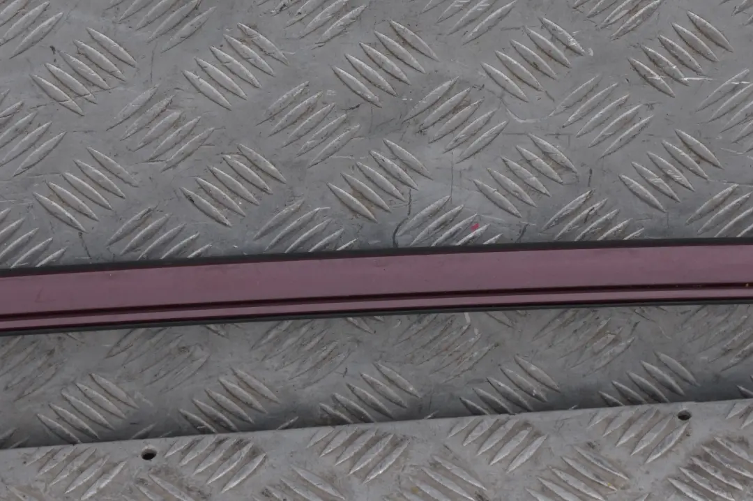 BMW 5 Series E60 Left Roof Moulding Railing Gutter Rail N/S Barberarot Red