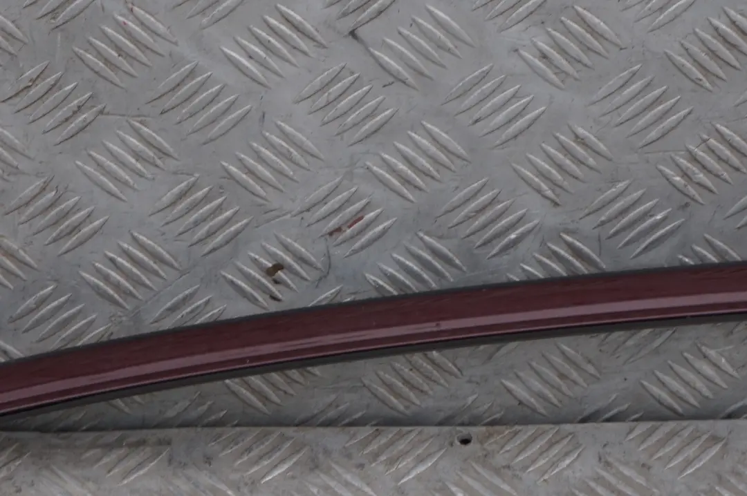 BMW 5 Series E60 Right Roof Moulding Railing Gutter O/S Barberarot Barbera Red