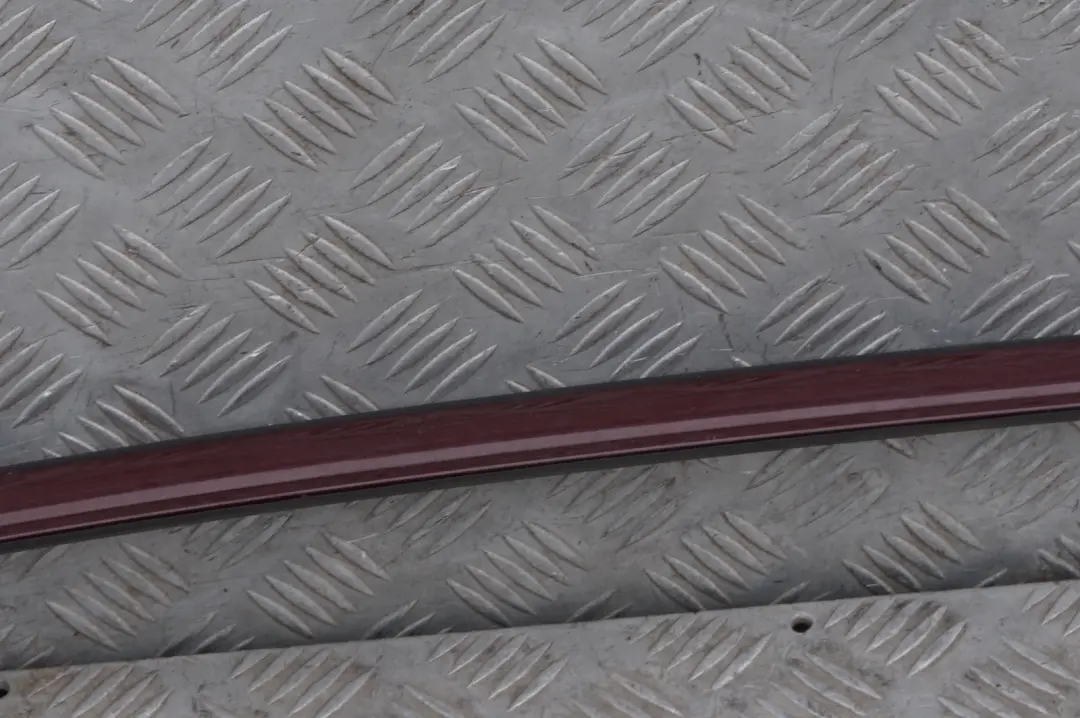 BMW 5 Series E60 Right Roof Moulding Railing Gutter O/S Barberarot Barbera Red