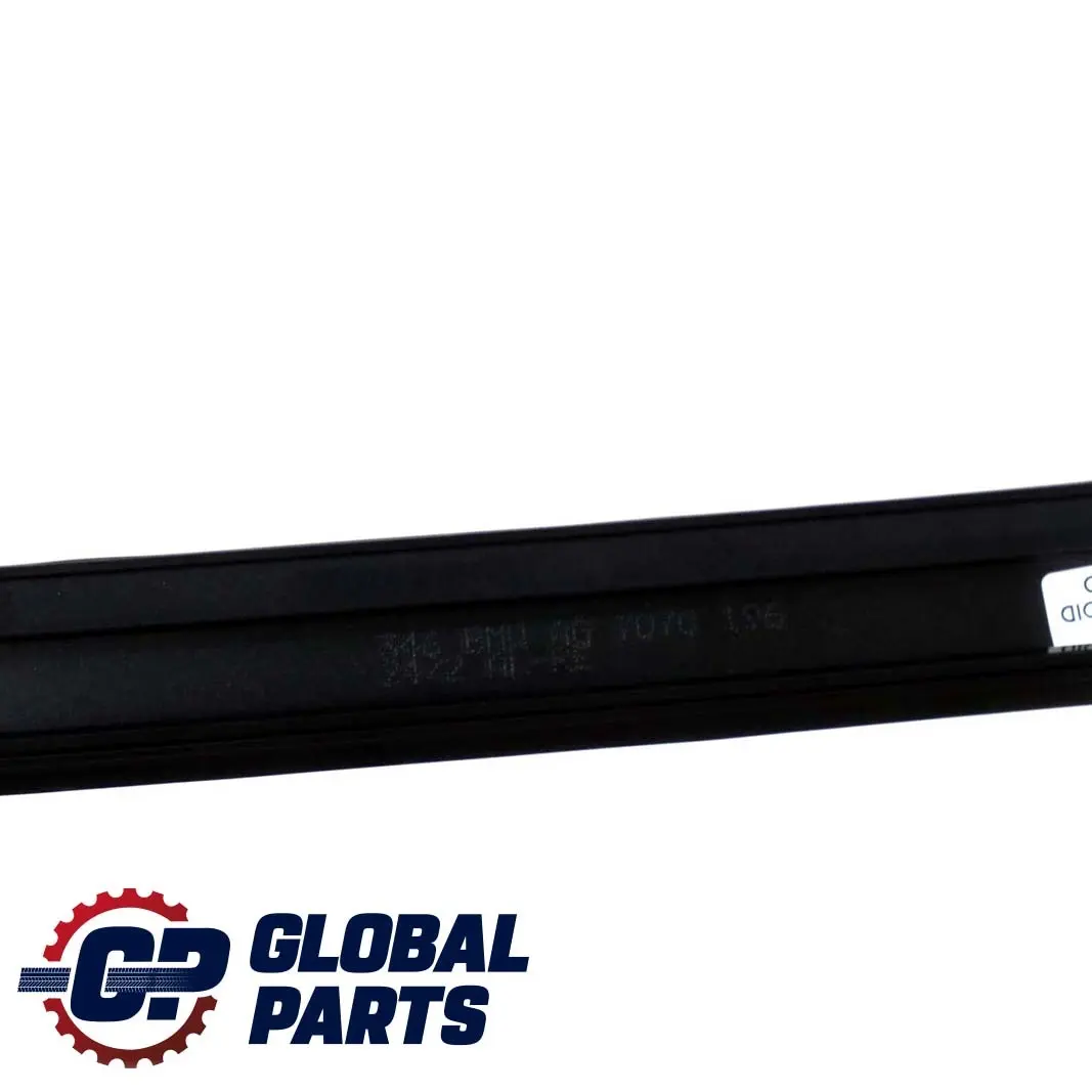 BMW E60 Right Roof Moulding Railing Gutter O/S Carbonschwarz Black 7070196