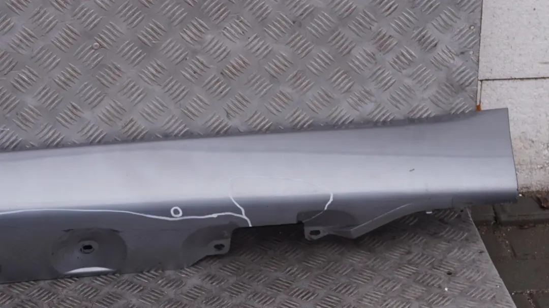 BMW 3 Series E46 Compact Left N/S Sill Strip Side Skirt Panel Silbergrau Grey