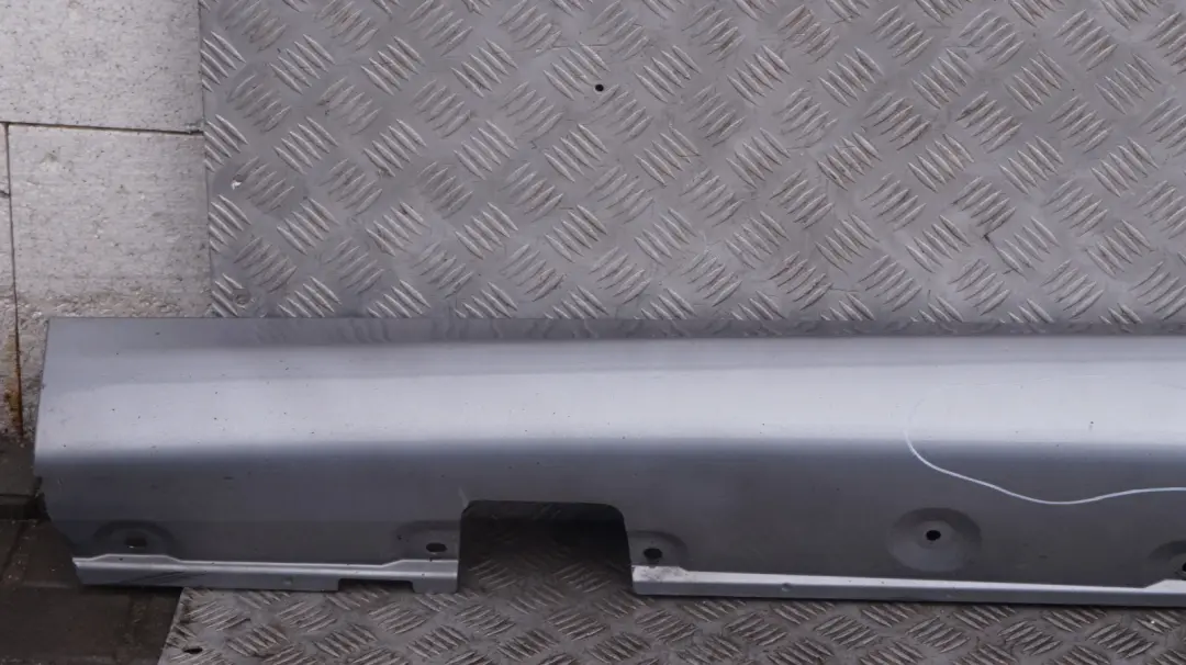 BMW 3 Series E46 Compact Left N/S Sill Strip Side Skirt Panel Silbergrau Grey