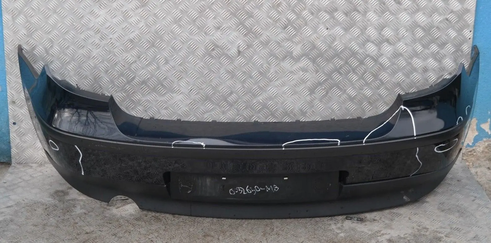 BMW 1 SERIES E87 Rear Bumper Trim Panel PDC Monacoblau Monaco Blue Metallic A35