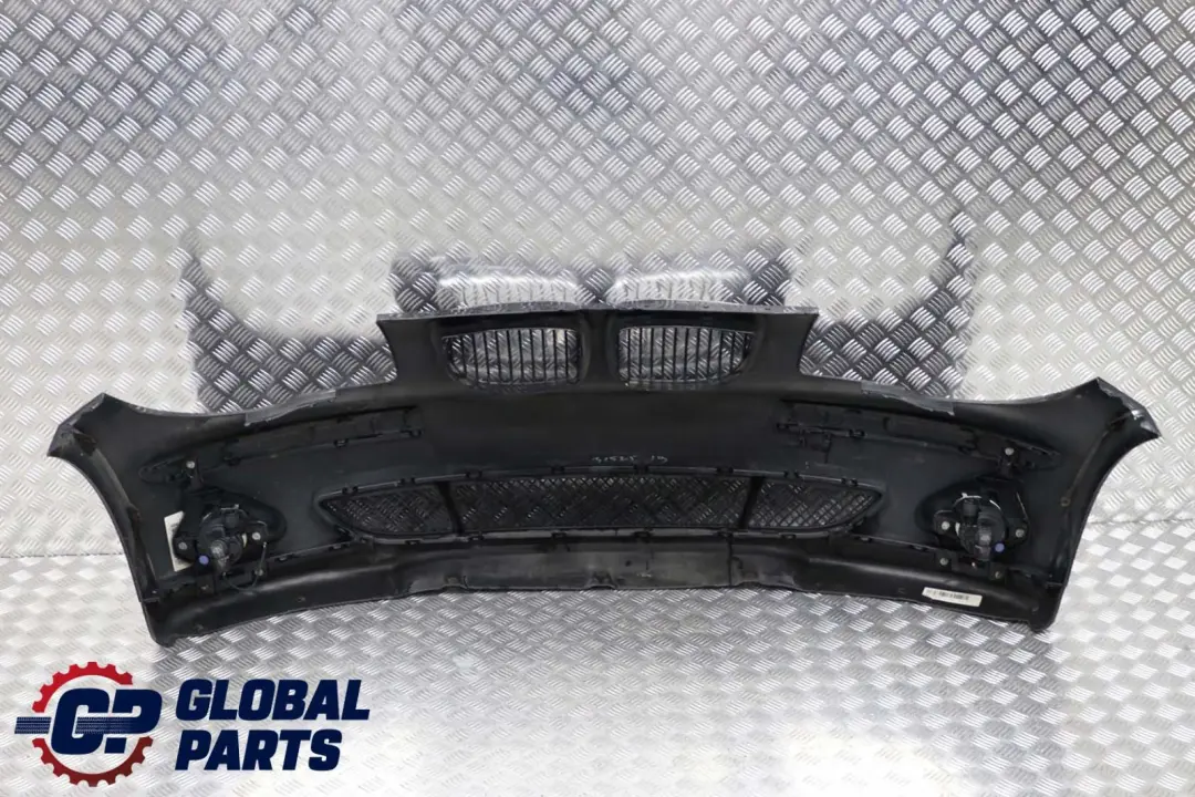 BMW 1 Series E87 Complete Front Bumper Trim Panel Black Sapphire Metallic - 475