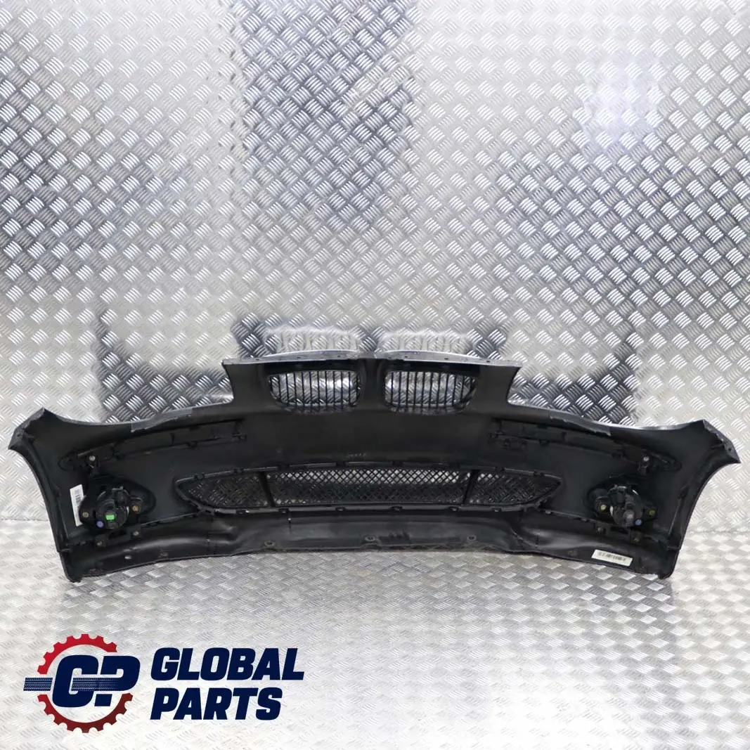 BMW 1 E87 2 Complete Front Bumper Trim Panel Black Sapphire Metallic - 475