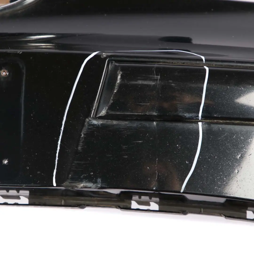 BMW E87 Front Bumper Trim Panel Black Sapphire Metallic - 475