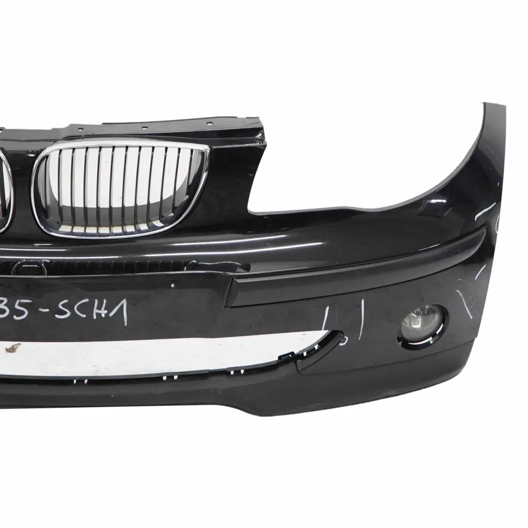 BMW E87 Front Bumper Trim Panel Cover Schwarz 2 Black - 668