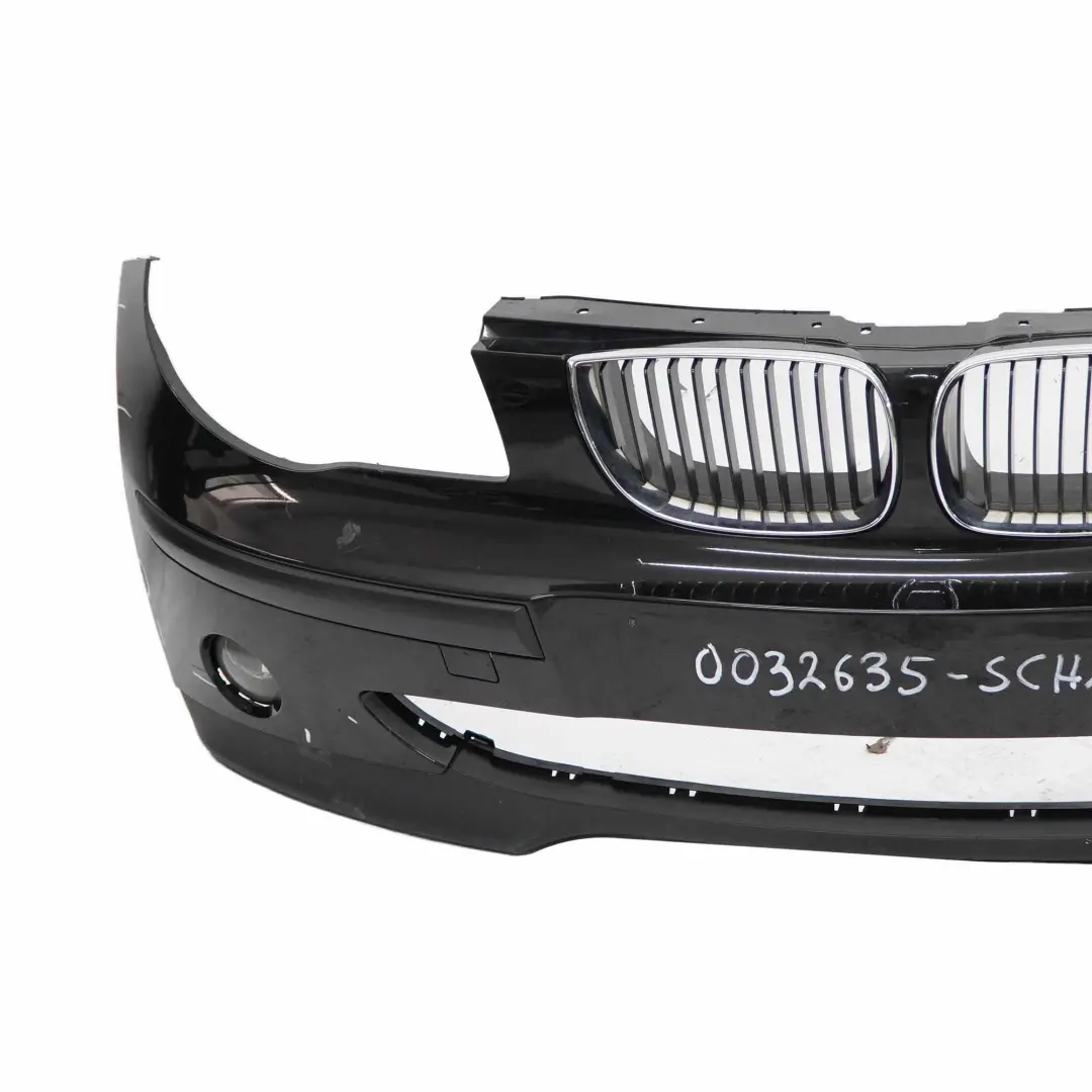 BMW E87 Front Bumper Trim Panel Cover Schwarz 2 Black - 668