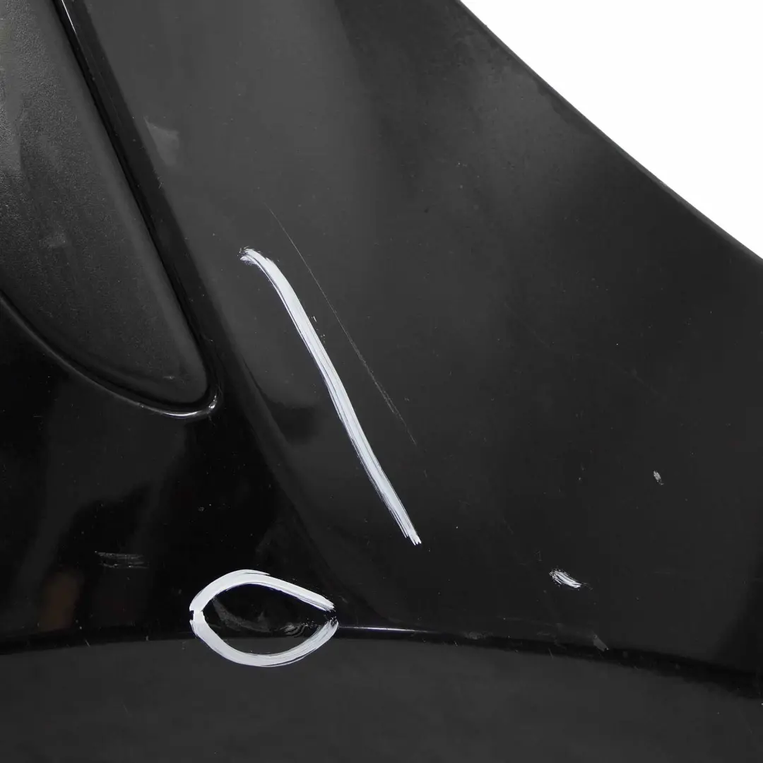 BMW E87 Front Bumper Trim Panel Cover Schwarz 2 Black - 668