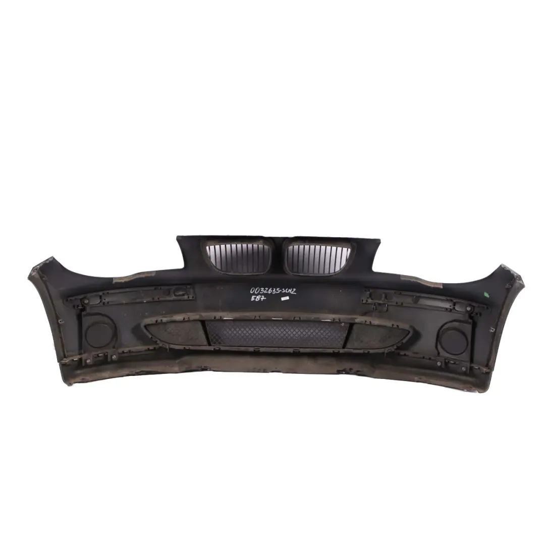 BMW 1 Series E87 Complete Front Bumper Schwarz 2 Black - 668