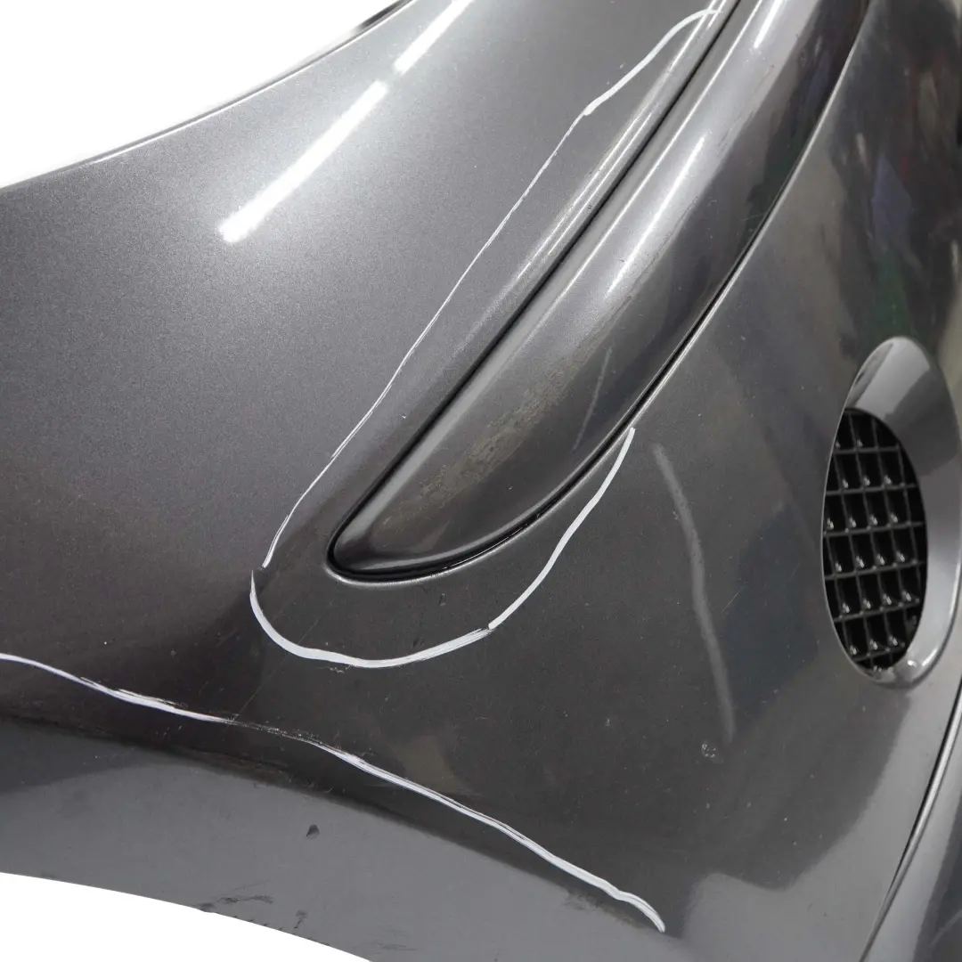 BMW 1 Series E87 2 Complete Front Bumper Trim Panel Sparkling Graphite Metallic