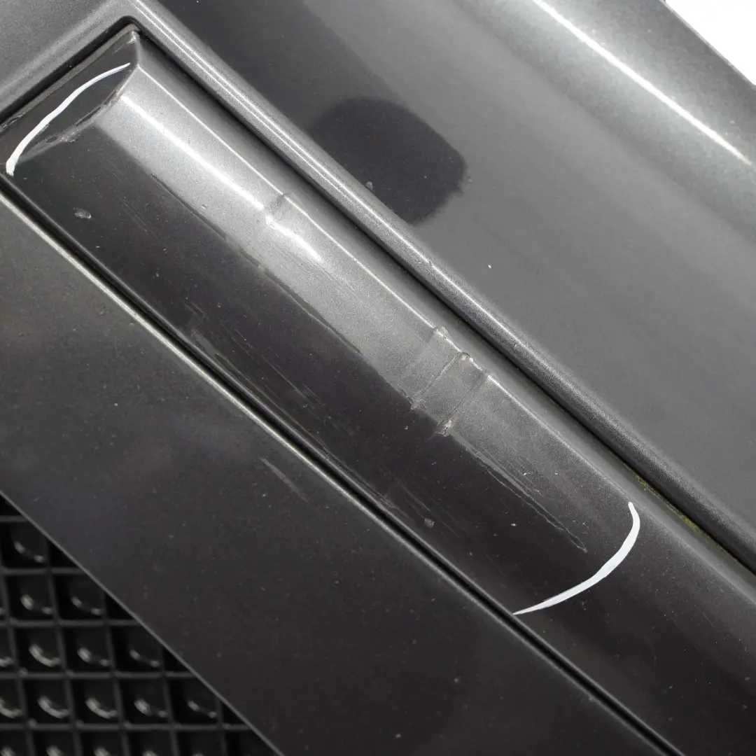 BMW 1 Series E87 2 Complete Front Bumper Trim Panel Sparkling Graphite Metallic