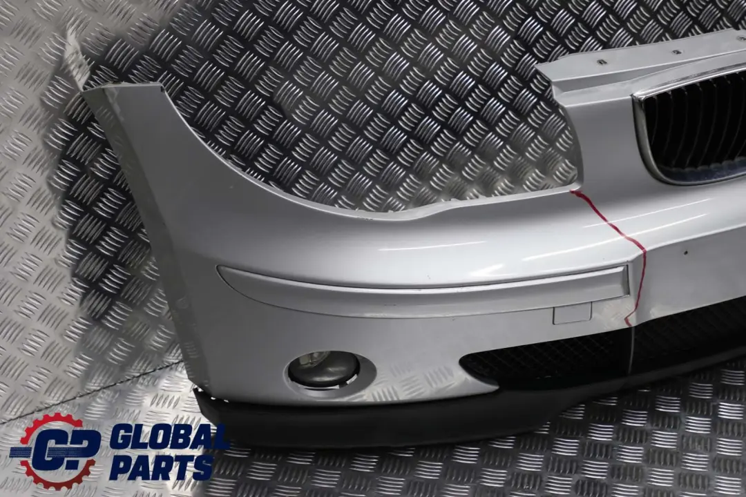 Complete Front Bumper Titansilber Silber Silver Metallic 354 BMW 1 Series E87 3 - SKU 0032635-TS3 - Part number 0032635
