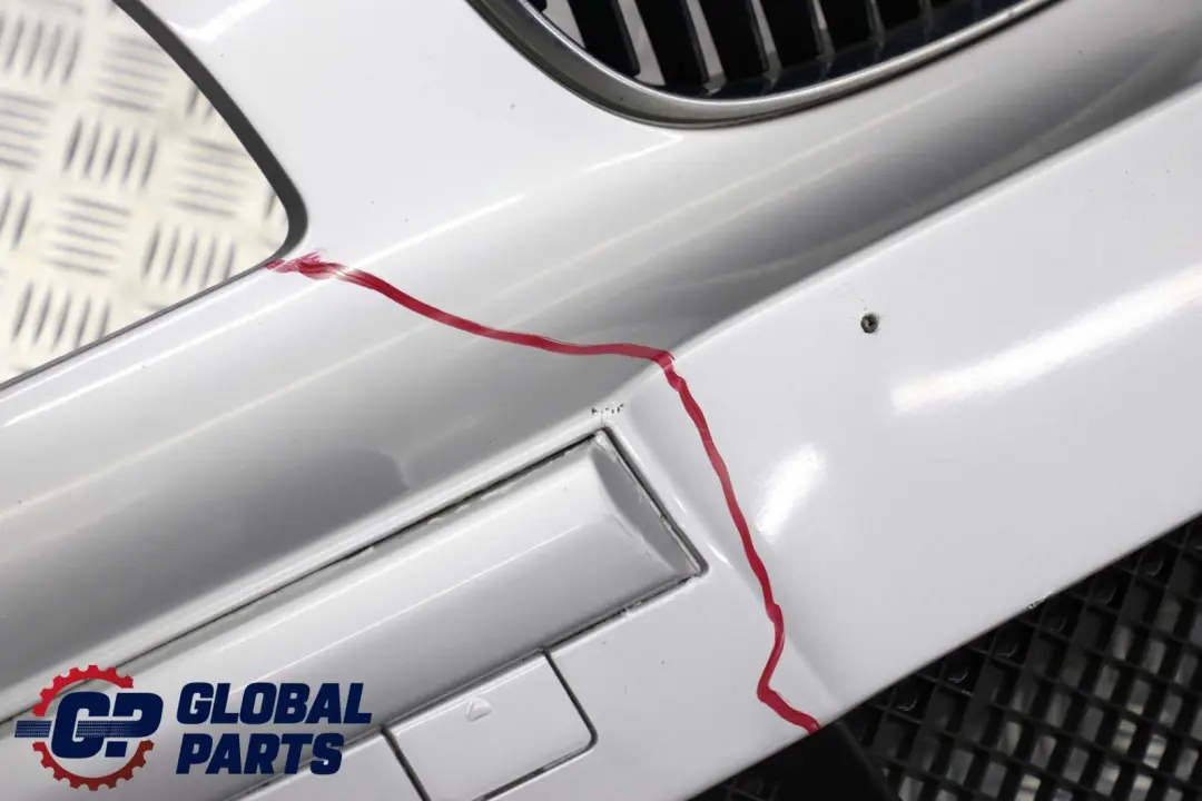 Complete Front Bumper Titansilber Silber Silver Metallic 354 BMW 1 Series E87 3 - SKU 0032635-TS3 - Part number 0032635