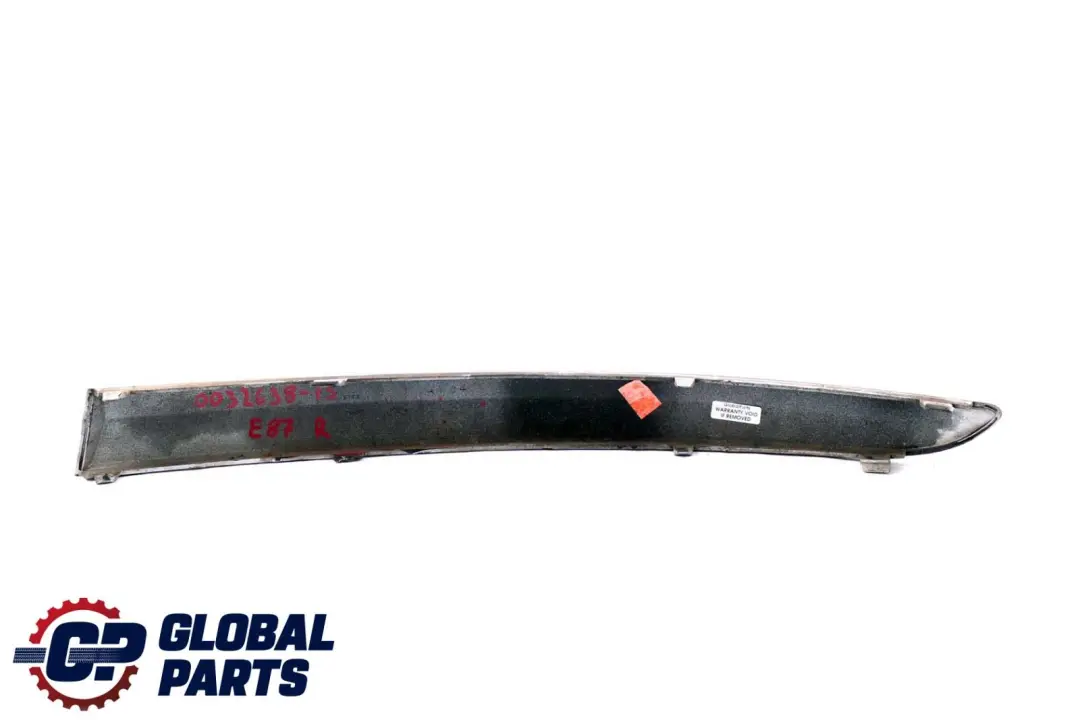 BMW 1 Series E87 Bumper Guard Strip Front Right O/S Titansilber Silver 7124500