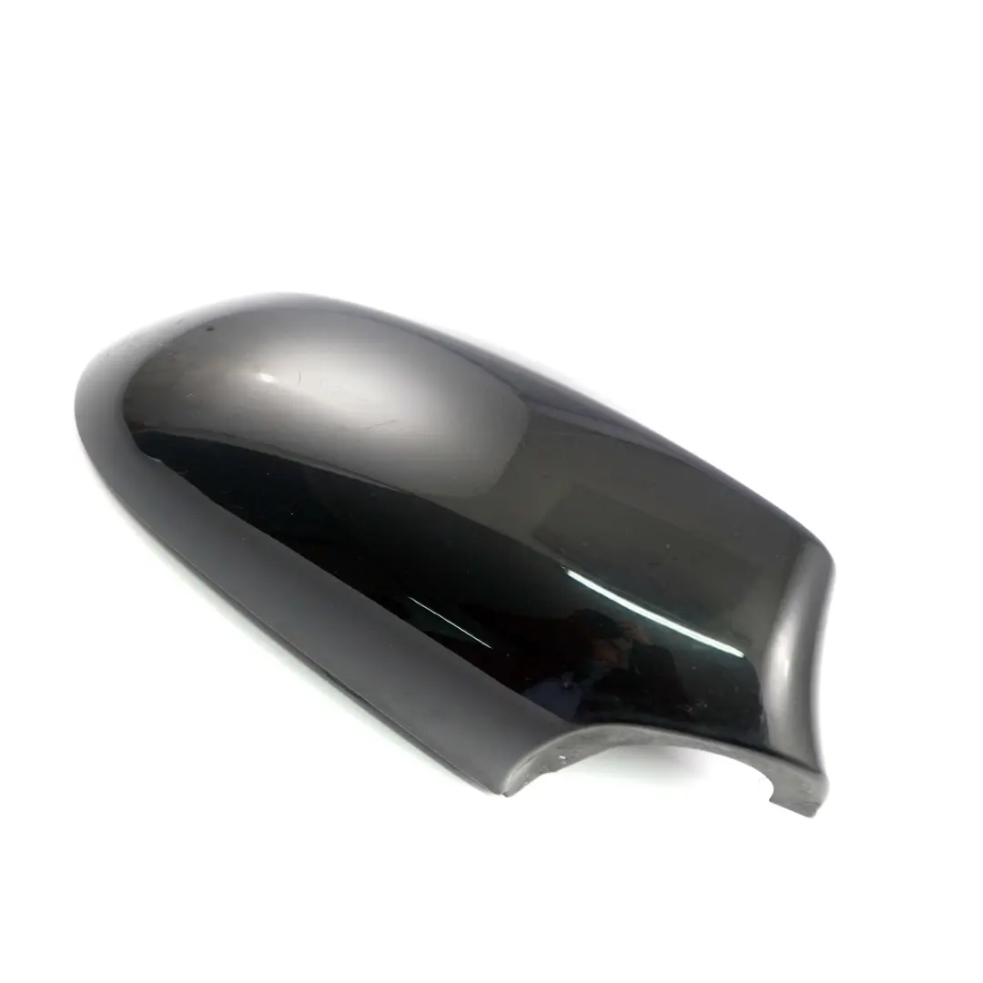 BMW 1 Series E81 E87 Cover Cap Right O/S Wing Mirror Black Sapphire Metallic