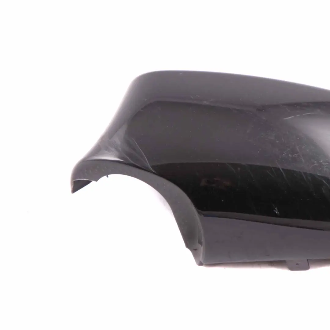 Wing Mirror Cover BMW E81 E87 3 Cap Left N/S Black Sapphire Metallic 475