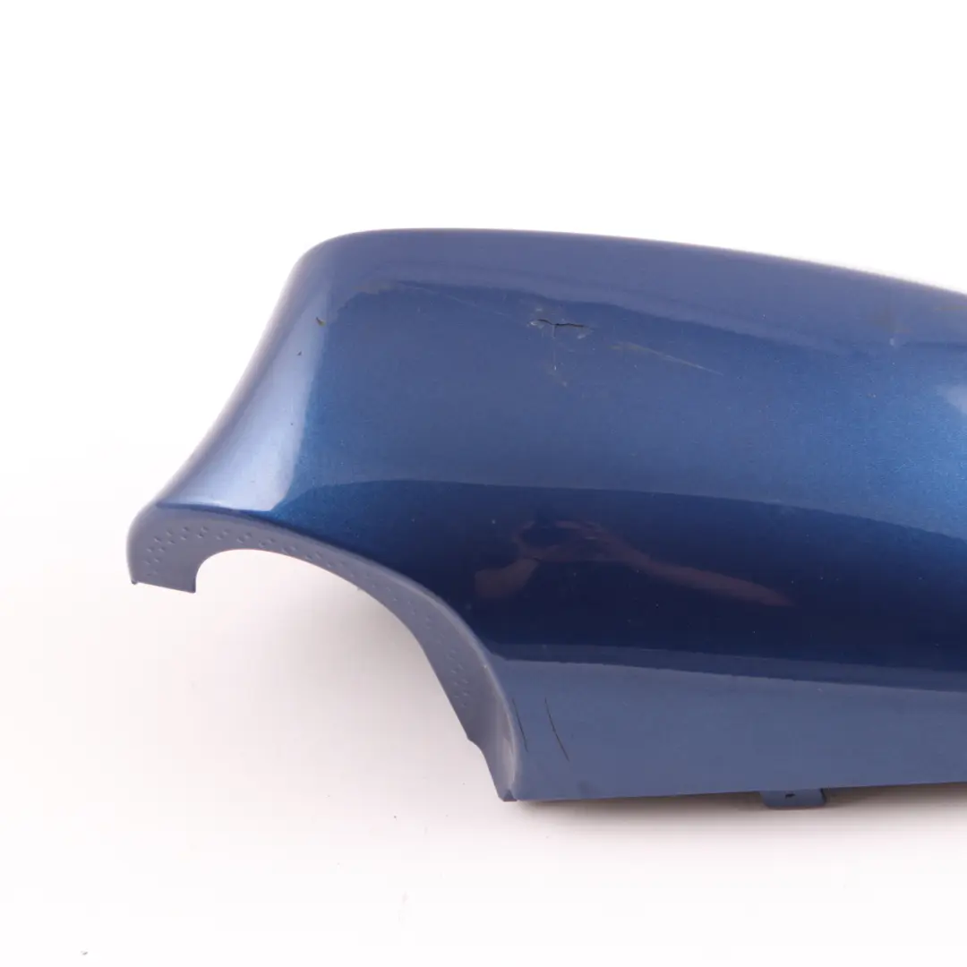 Wing Mirror Cover BMW E81 E87 Cap Casing Left N/S Montegoblau Montego Blue A51