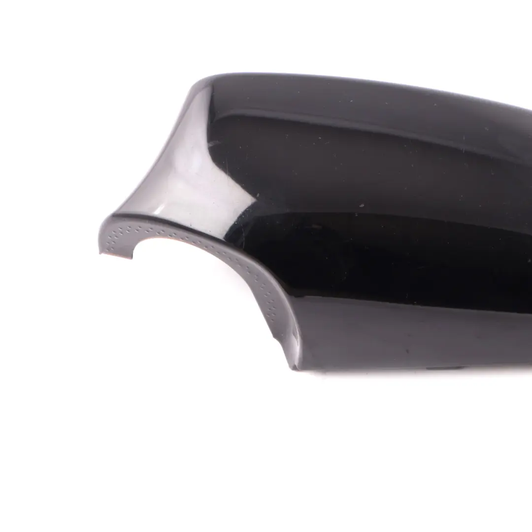 Wing Mirror Cover BMW E81 E82 E87 Cap Casing Left N/S Schwarz 2 Black - 668