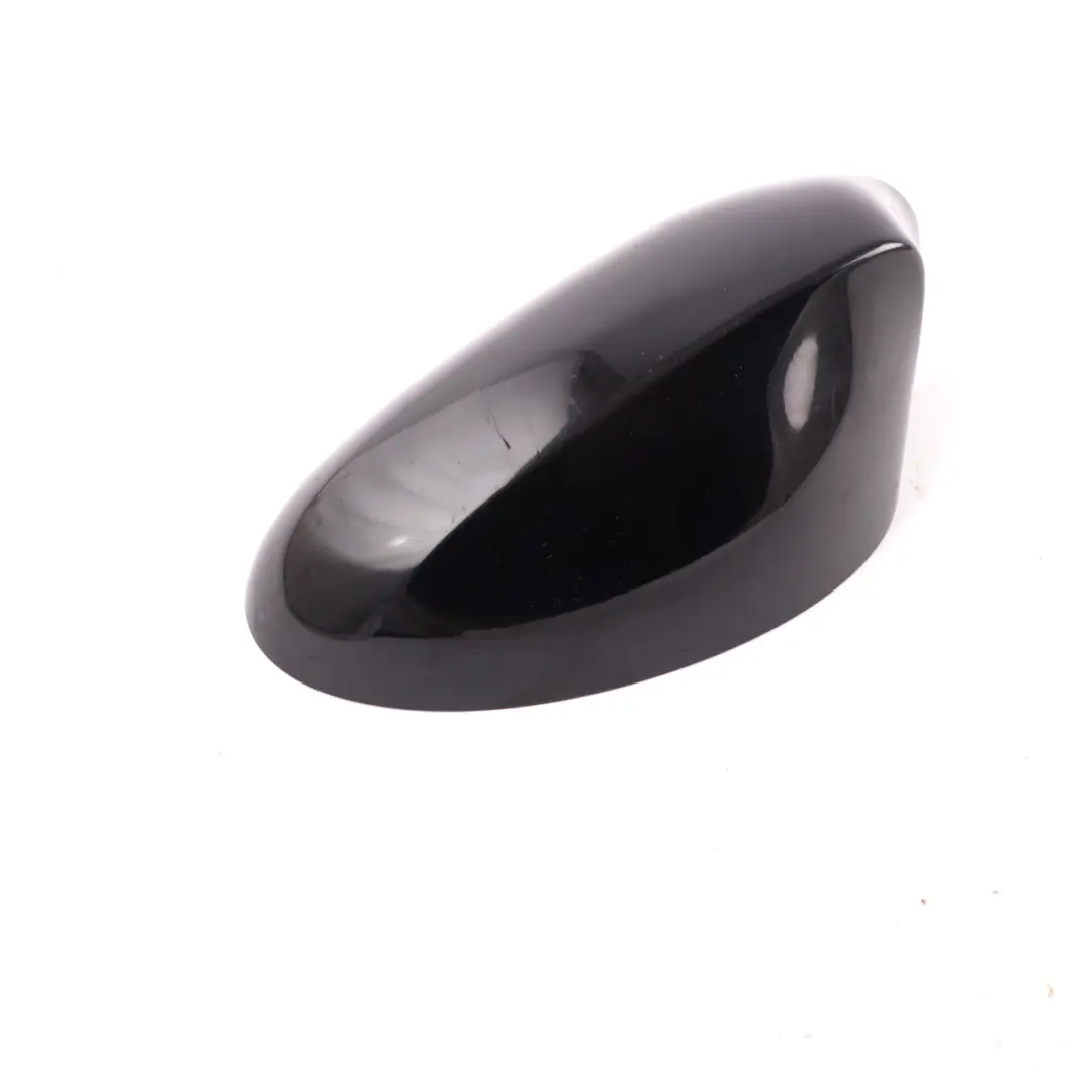 Wing Mirror Cover BMW E81 E82 E87 Cap Casing Left N/S Schwarz 2 Black - 668