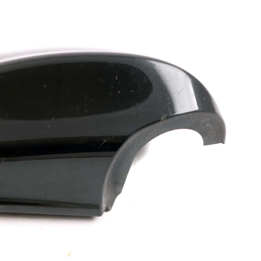 £BMW 3 Series E90 E91 Right Cover Cap O/S  Casing Wing Mirror Black Sapphire