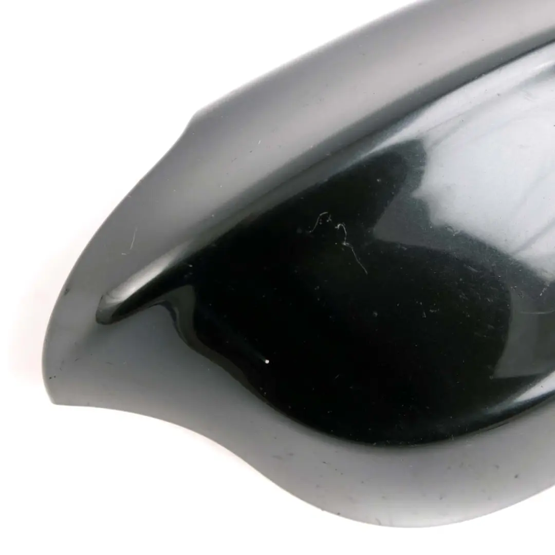 £BMW 3 Series E90 E91 Right Cover Cap O/S  Casing Wing Mirror Black Sapphire