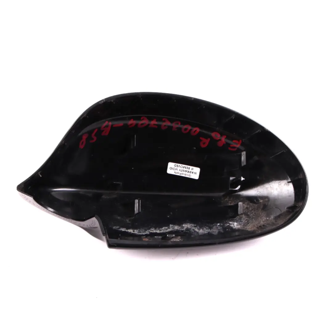 Cover Wing Mirror BMW E90 E91 8 Right Cap O/S Casing Black Sapphire Metallic 475