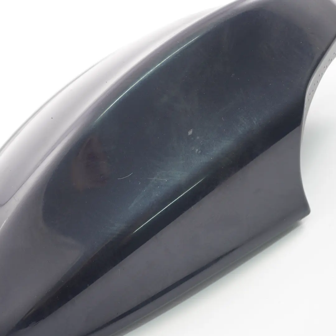 Wing Mirror Cover BMW E90 E91 Right Cap O/S Casing Monacoblau Monaco Blue A35 