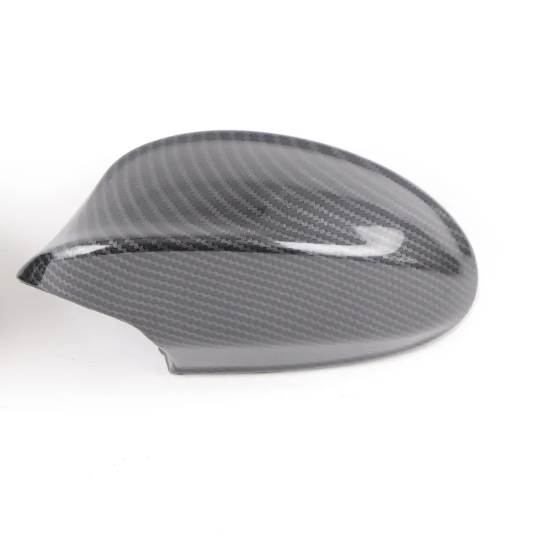 Wing Mirror Cover BMW E90 E91 Left Right N/O/S Cover Set Casing Carbon Look