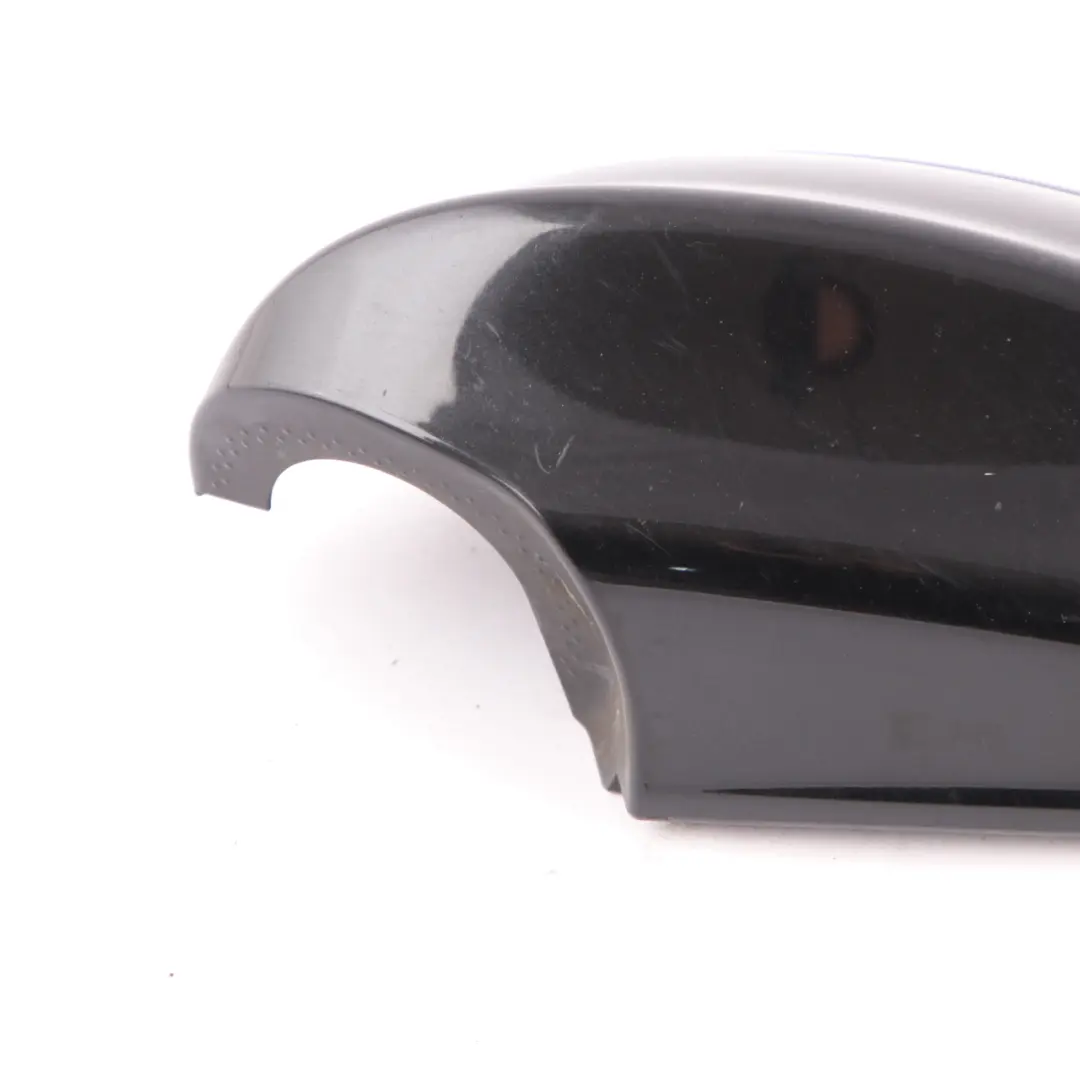 Wing Mirror Cover BMW E90 E91 Left N/S Cap Casing Black Sapphire Metallic 475