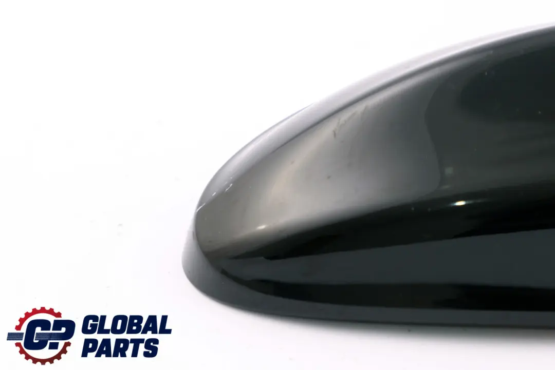 BMW 3 Series E90 E91 Right Cover Cap O/S Casing Wing Mirror Schwarz 2 Black 668