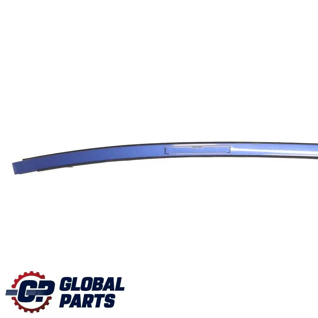 BMW E90 Roof Moulding Railing Gutter Right O/S Montegoblau Blue - A51