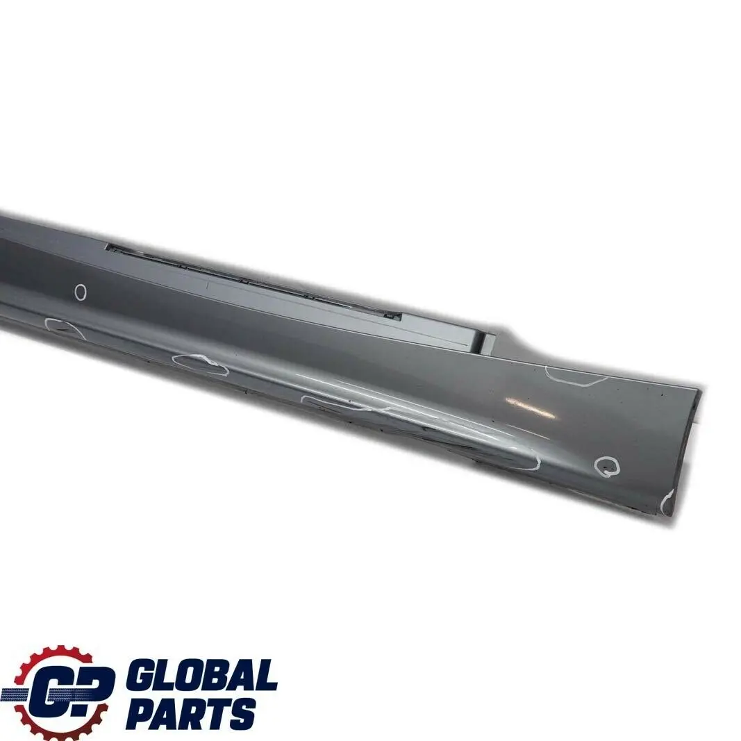 BMW E87 Sottoporta Gonna Destra Quarzblau Blu Metallizzato - A18