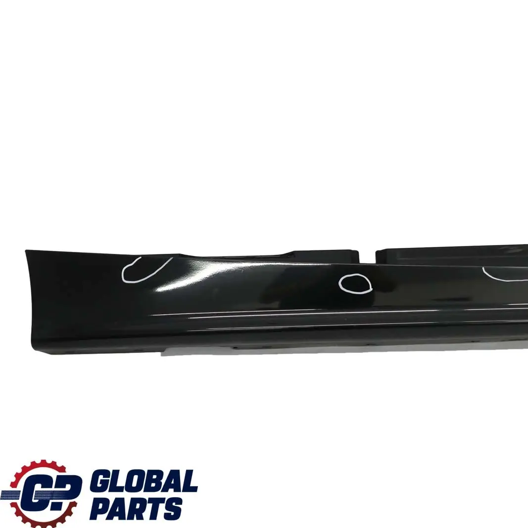 BMW 1 E87 2 Sill Strip Side Skirt Right O/S Black Sapphire Metallic - 475