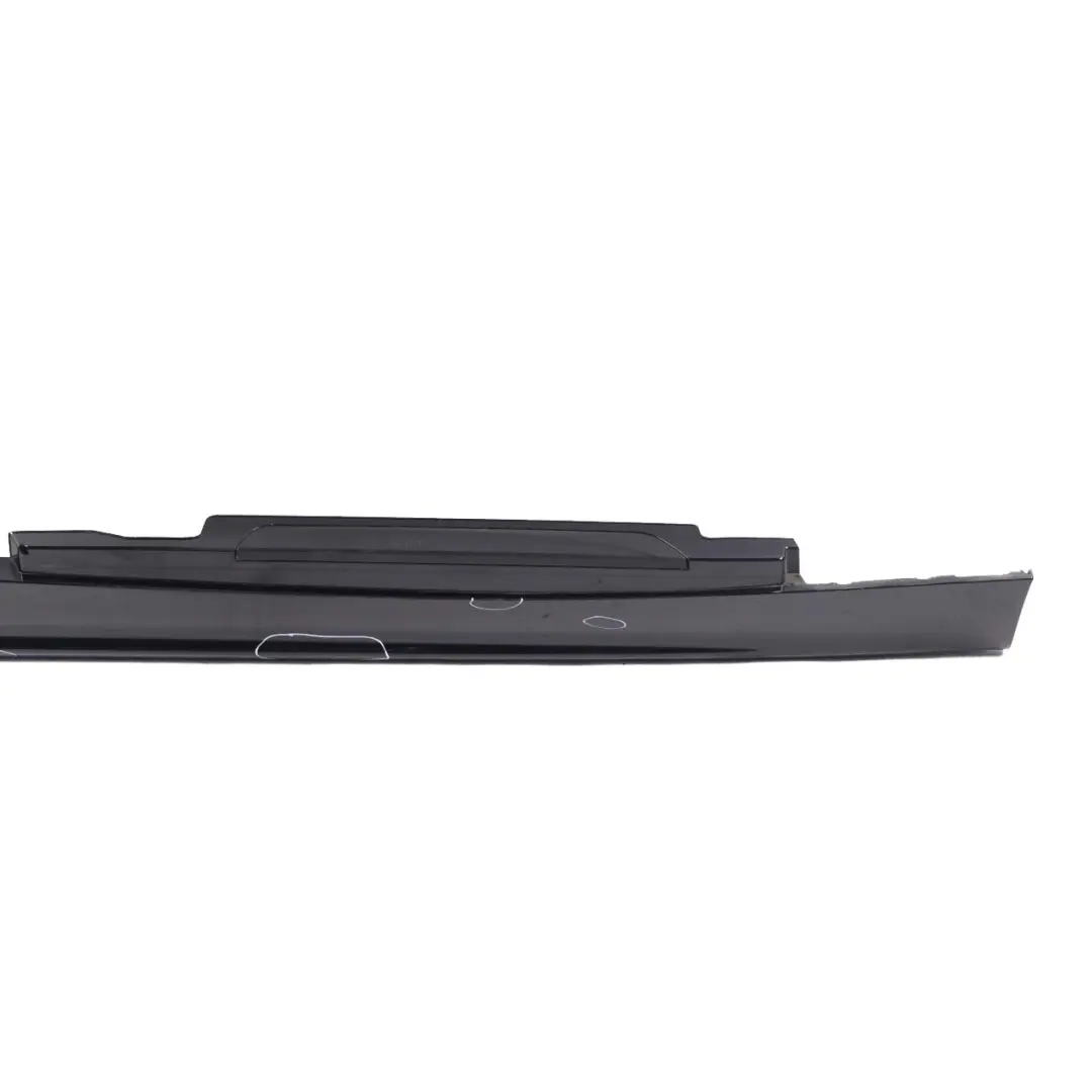 BMW E87 Sill Strip Side Skirt Right O/S Trim Panel Black Sapphire Metallic - 475