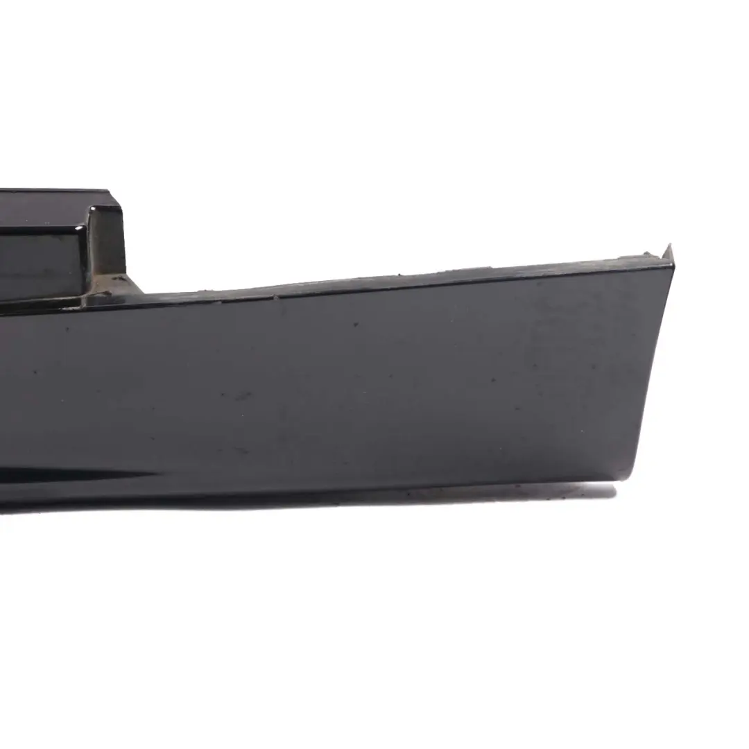 BMW E87 Sill Strip Side Skirt Right O/S Trim Panel Black Sapphire Metallic - 475