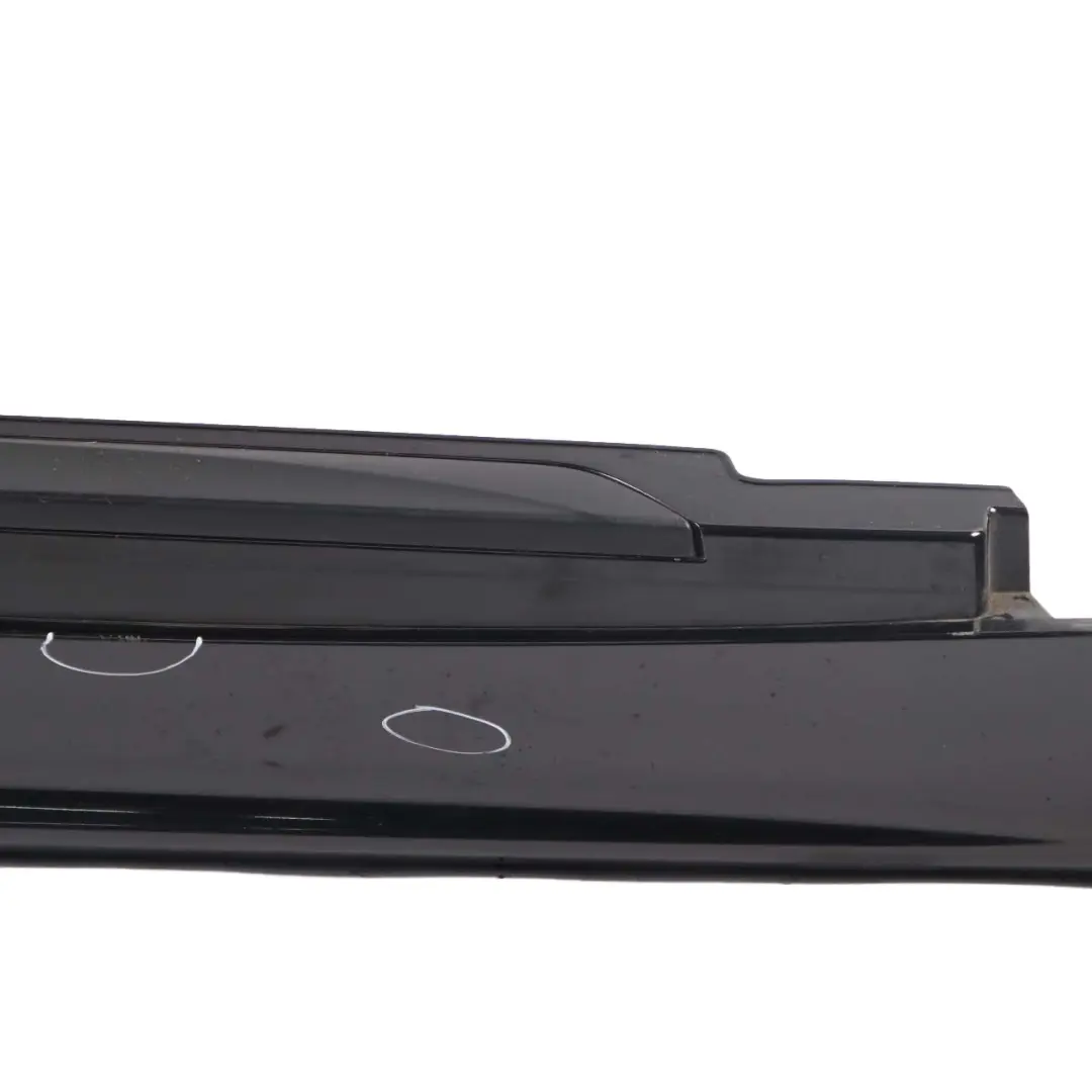 BMW E87 Sill Strip Side Skirt Right O/S Trim Panel Black Sapphire Metallic - 475
