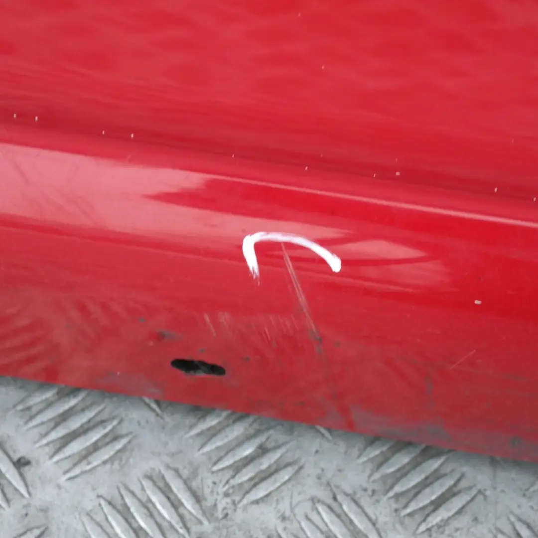 BMW 1 E87 Bas de Porte Couverture Seuil a Droite Rouge Japon Rouge