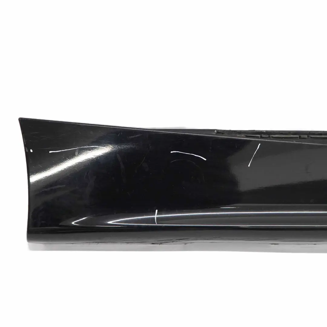 BMW E87 Cover Sill Strip Side Skirt Right O/S Black Schwarz 2 - 668