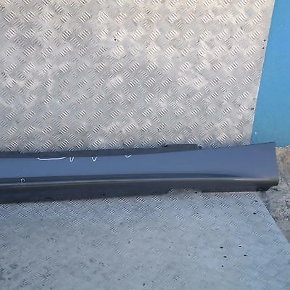 BMW 1 E87 Bas de Porte Couverture Seuil Droite Mousseux Graphite Metallisee