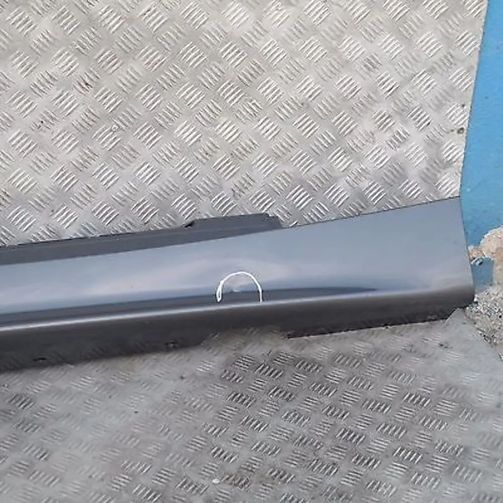 BMW 1 E87 Bas de Porte Couverture Seuil a Droite Mousseux Graphite